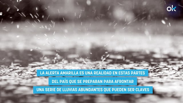 Comunicado urgente de la AEMET por una nueva DANA: alerta amarilla por lluvias torrenciales en estas zonas