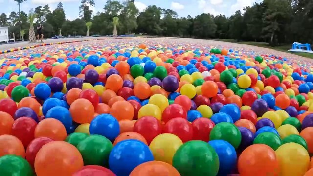 I FILLED A LAKE WITH BALL PIT BALLS