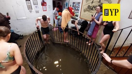 New Year’s Day in Ilkley: People take the plunge in annual tradition at White Wells