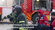 Újévkor is orosz bombáktól volt hangos az éjszaka Ukrajnában
