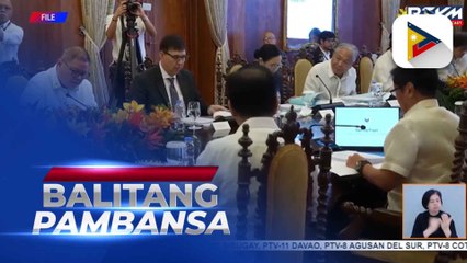 PBBM at ES Bersamin, nagpulong para sa unang Cabinet meeting ngayong 2025