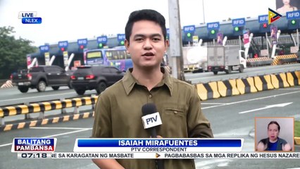 Update sa sitwasyon sa NLEX