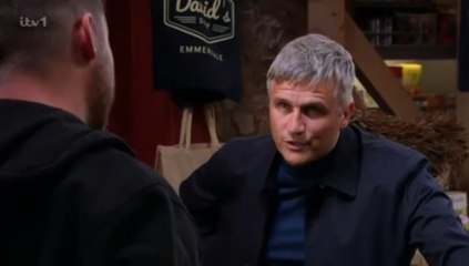 Emmerdale Aaron vs Caleb Miligan 18th October 2023