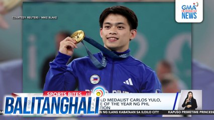 PHL Olympic double gold medalist Carlos Yulo, kinilalang 2024 Athlete of the Year ng PHL Sportswriters Association | Balitanghali
