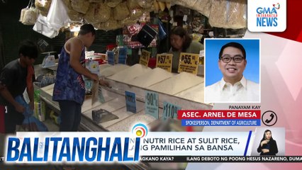 Panayam kay Asec. Arnel De Mesa, spokesperson ng Dept. of Agriculture | Balitanghali
