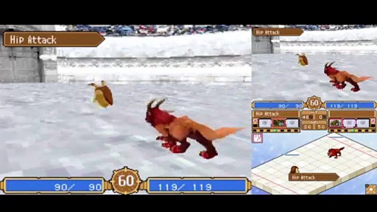 Monster Rancher DS - Winter Carnival cup #1 RJ ANDA #retrogamer #monsterrancher2 #monsterrancher