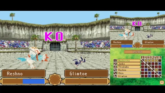 Monster Rancher DS - Monster Candy cup #1 RJ ANDA #retrogamer #monsterrancher2 #monsterrancher