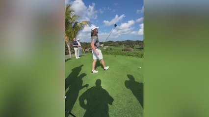 Donald Trump in awe: Kyle Berkshire's epic drive at Trump International leaves President amazed!