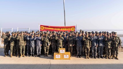 해병대사령관, 서해 최전방 우도경비대 대비태세 점검 / YTN