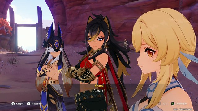 Genshin Impact Chapitre III Acte 4 Le roi Deshret et les trois mages 6 Secret du désert brûlant
