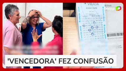 Não é bingo: Mulher comemora ‘vitória’ na Mega da Virada e viraliza nas redes sociais