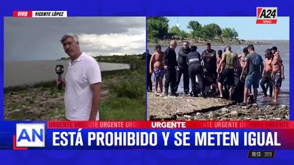🔴 2025 LLEGÓ CON TORMENTA: LA GENTE SE METE IGUAL AL AGUA