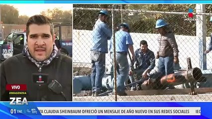 Grietas provocadas por una fuga de agua preocupan a habitantes de Guadalajara