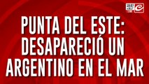 Punta del Este: desapareció un argentino en el mar