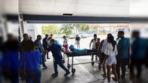 Vendajes, sangre, lágrimas y angustia en Darío Contreras en Año Nuevo