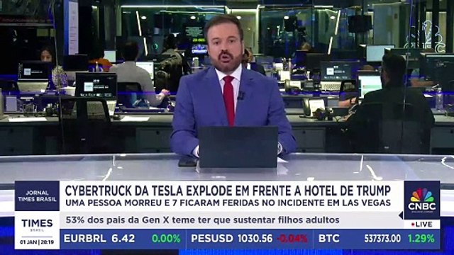 Explosão de Cybertruck Tesla em Las Vegas deixa um morto e sete feridos