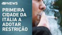 Milão proíbe uso de cigarro nas ruas a partir de 2025