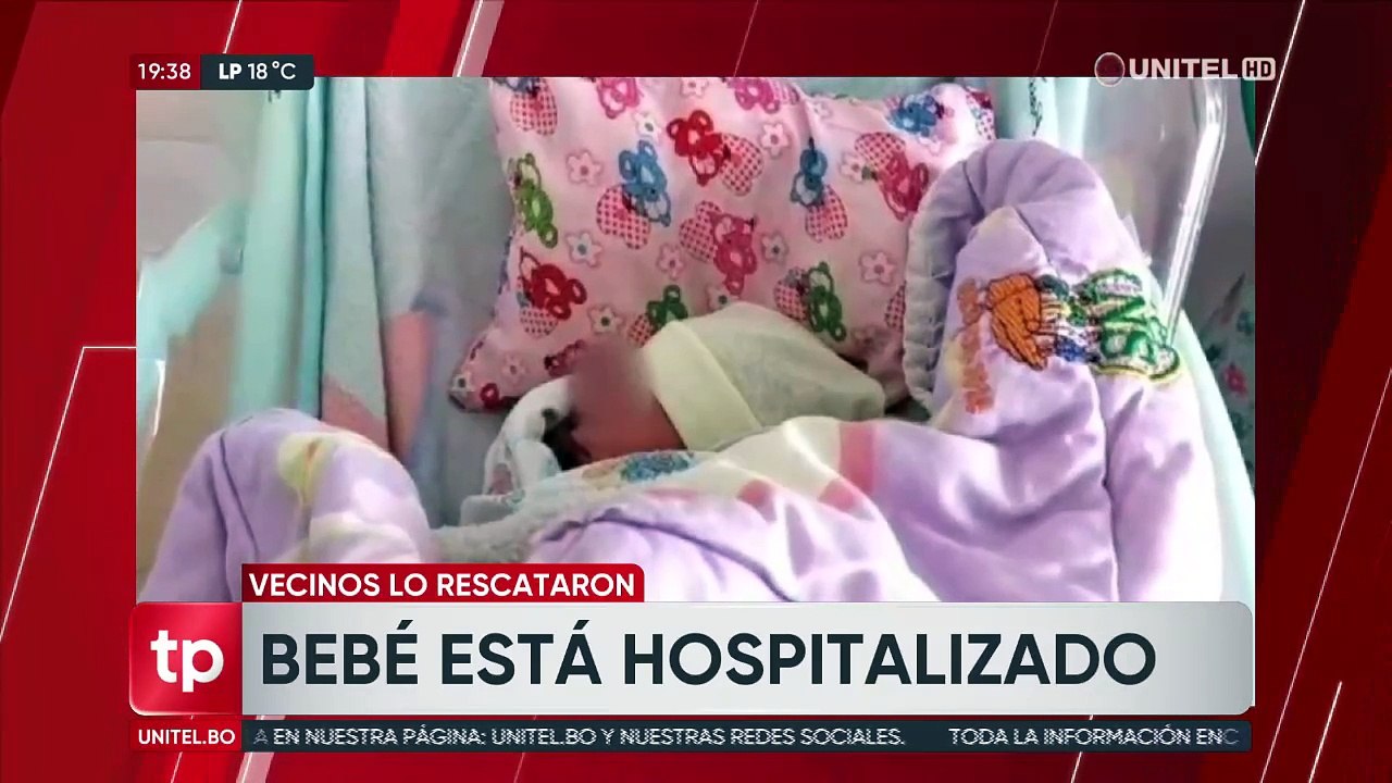 Un bebé recién nacido fue abandonado en las primeras horas de este 2025 en Oruro 