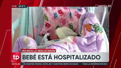 Un bebé recién nacido fue abandonado en las primeras horas de este 2025 en Oruro 