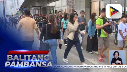 Mga pasahero sa PITX, patuloy ang pagdating ngayong araw sa terminal
