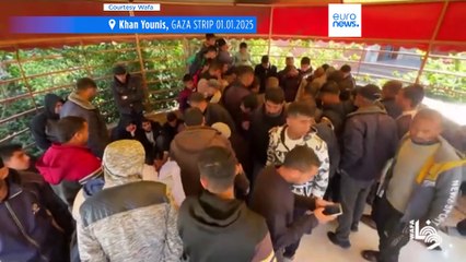 Palestinian statistics bureau projects Gaza population down by 6% since start of war