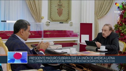 Pdte. Nicolás Maduro: El momento histórico exige la unión de América Latina