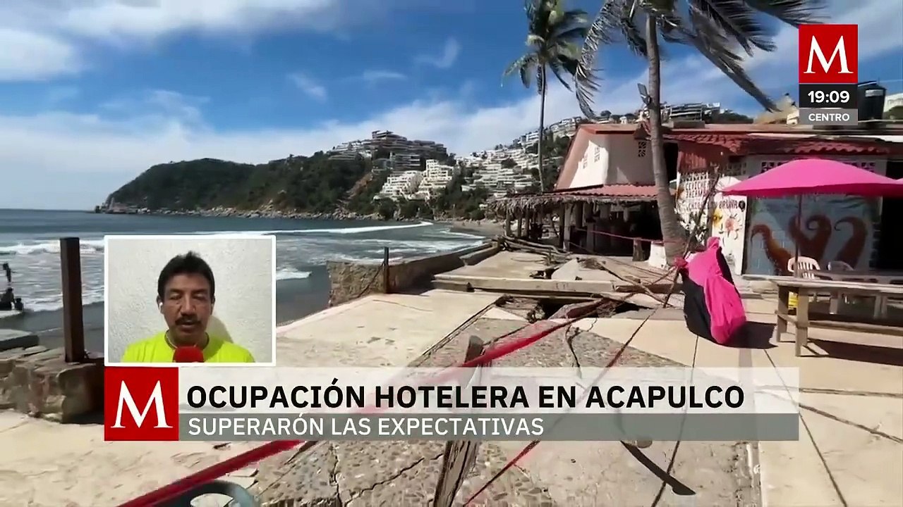 Ocupación hotelera en Acapulco superó las expectativas durante fiestas ...