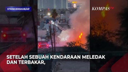 Ledakan di Depan Trump International Hotel di Las Vegas, Satu Orang Tewas