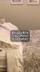 Berapa Bilik Tidur Patut Disediakan