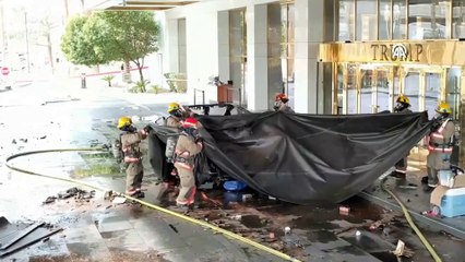 Trump'ın otelinin önünde Tesla patladı: Elon Musk'tan açıklama