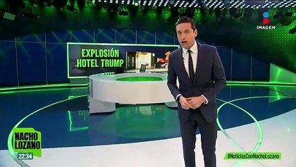 Investigan como posible acto terrorista explosión de Cybertruck frente a Trump Hotel