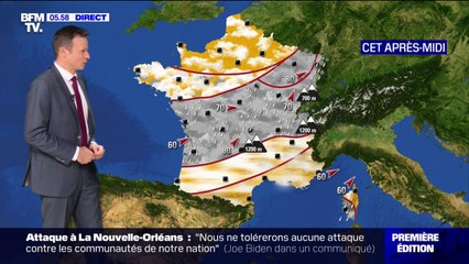 Un vent très présent ce jeudi 2 décembre avec des éclaircies dans le Nord