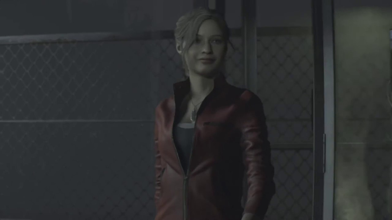 Claire Redfield route A complete all dialogue/cutscenes resident evil 2