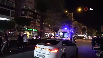 Alanya’da motosikletin çarptığı yaya yaralandı