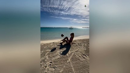 El pique playero de la futbolista viral Alisha Lehmann con Amira Arfaoui