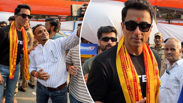 Sonu Sood Seeks Blessings At Siddhvinayak Temple Ahead Of Fateh Release