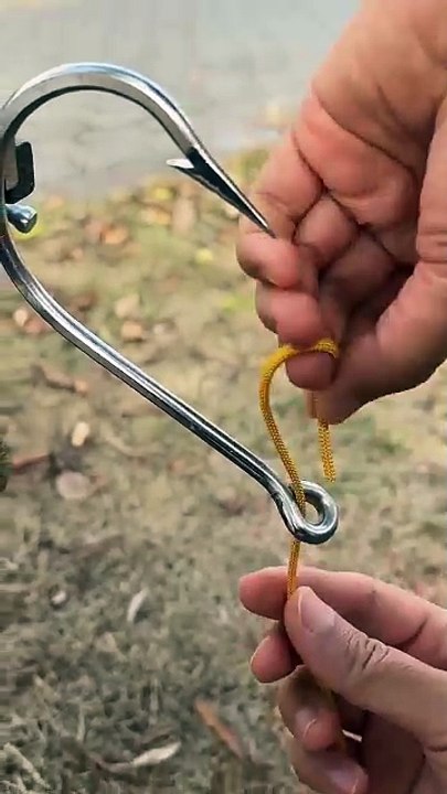 How to tie a fish knot in a easy way