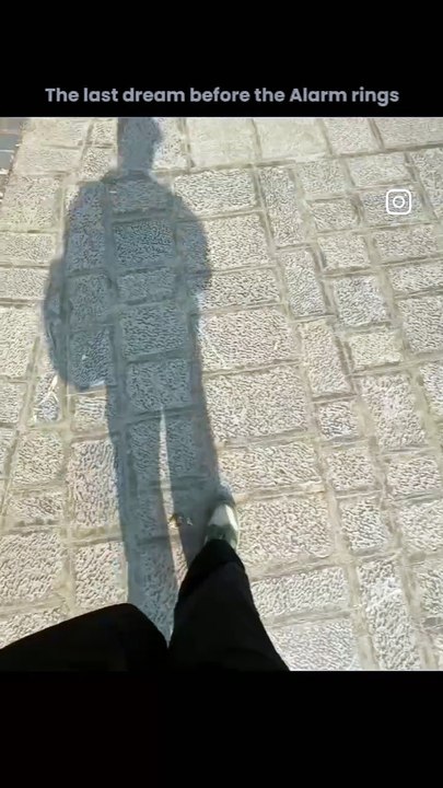 The last dream before alarm ring