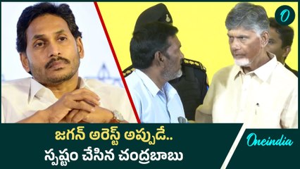 YS Jagan ను అప్పుడే అరెస్ట్ చేసేవాడిని.. నిజం చెప్పేసిన CM Chandrababu | Oneindia Telugu