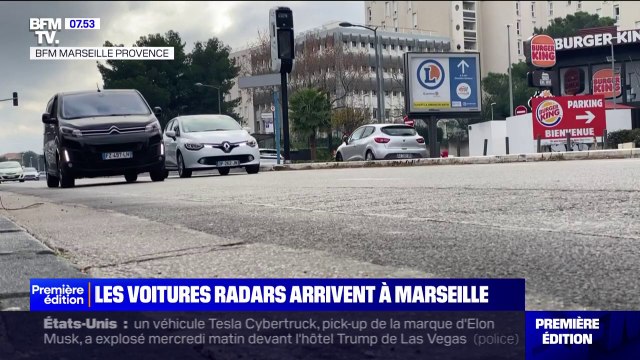 Marseille: l'arrivée de voitures radars suscite l'agacement des automobilistes