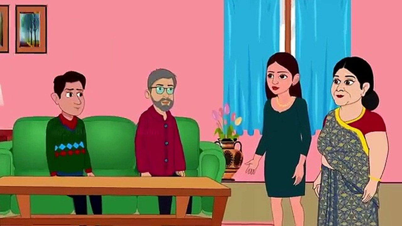 साड़ी पहनने वाली बहु - hindi kahaniya _ story time _ saas bahu _ new story _ kahaniya _ kahani(360P)