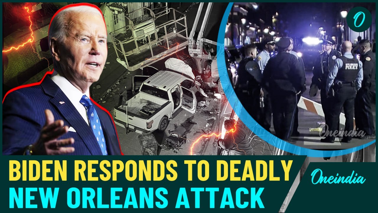 Biden Condemns New Orleans Attack, Vows Justice as FBI Investigates ISIS-Inspired Suspect