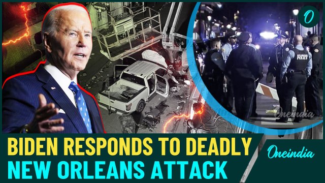 Biden Condemns New Orleans Attack, Vows Justice as FBI Investigates ISIS-Inspired Suspect