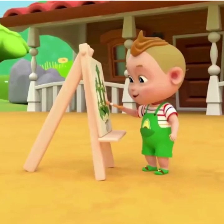 Kids adventure cartoon in English
