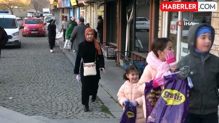 Konya'da Çocuklar Şivlilik Geleneğini Yaşatıyor