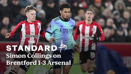 Simon Collings on Brentford 1-3 Arsenal