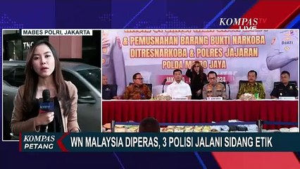 Terbaru! Perkembangan Informasi soal Sidang Etik 3 Polisi Peras WN Malaysia di DWP