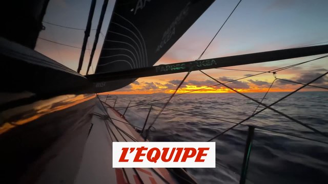 Richomme réduit encore l'écart sur Dalin - Voile - Vendée Globe
