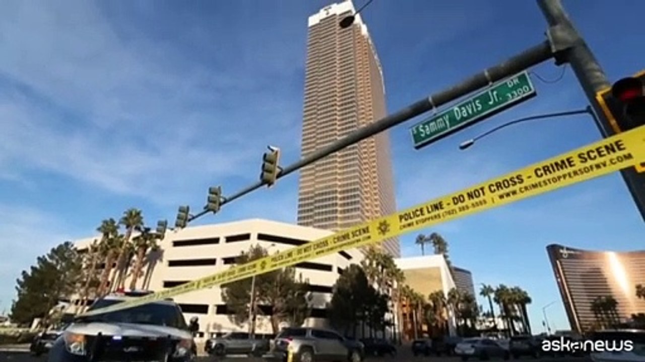 A Las Vegas esplode camion Tesla davanti a Trump hotel, un morto
