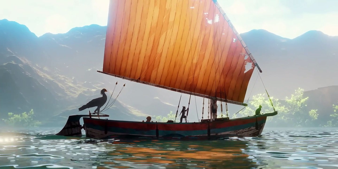 Der Trailer zu Flow zeigt die Reise einer Katze durch eine wunderschöne Welt, welche komplett in Blender entstand